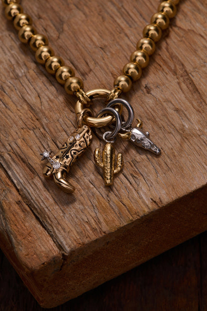 Cowgirl Boot Charm