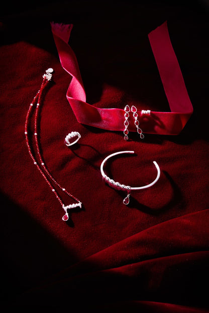 Vampire Teeth Fangs Ring