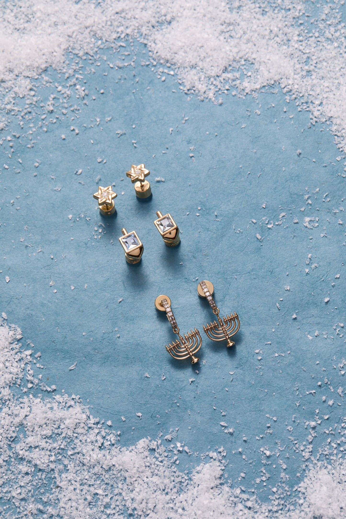 Hanukkah Stud Set