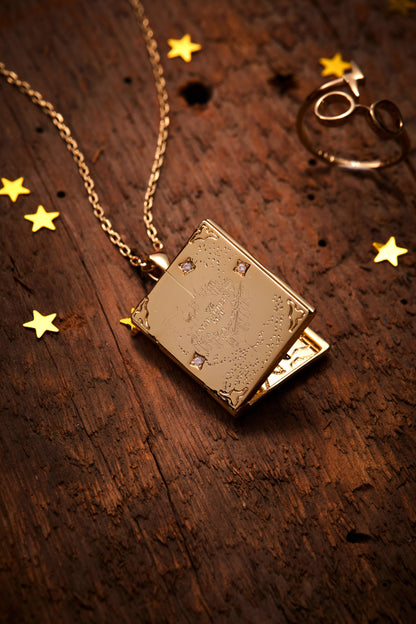 Harry Potter™ Mischief Managed Locket Necklace