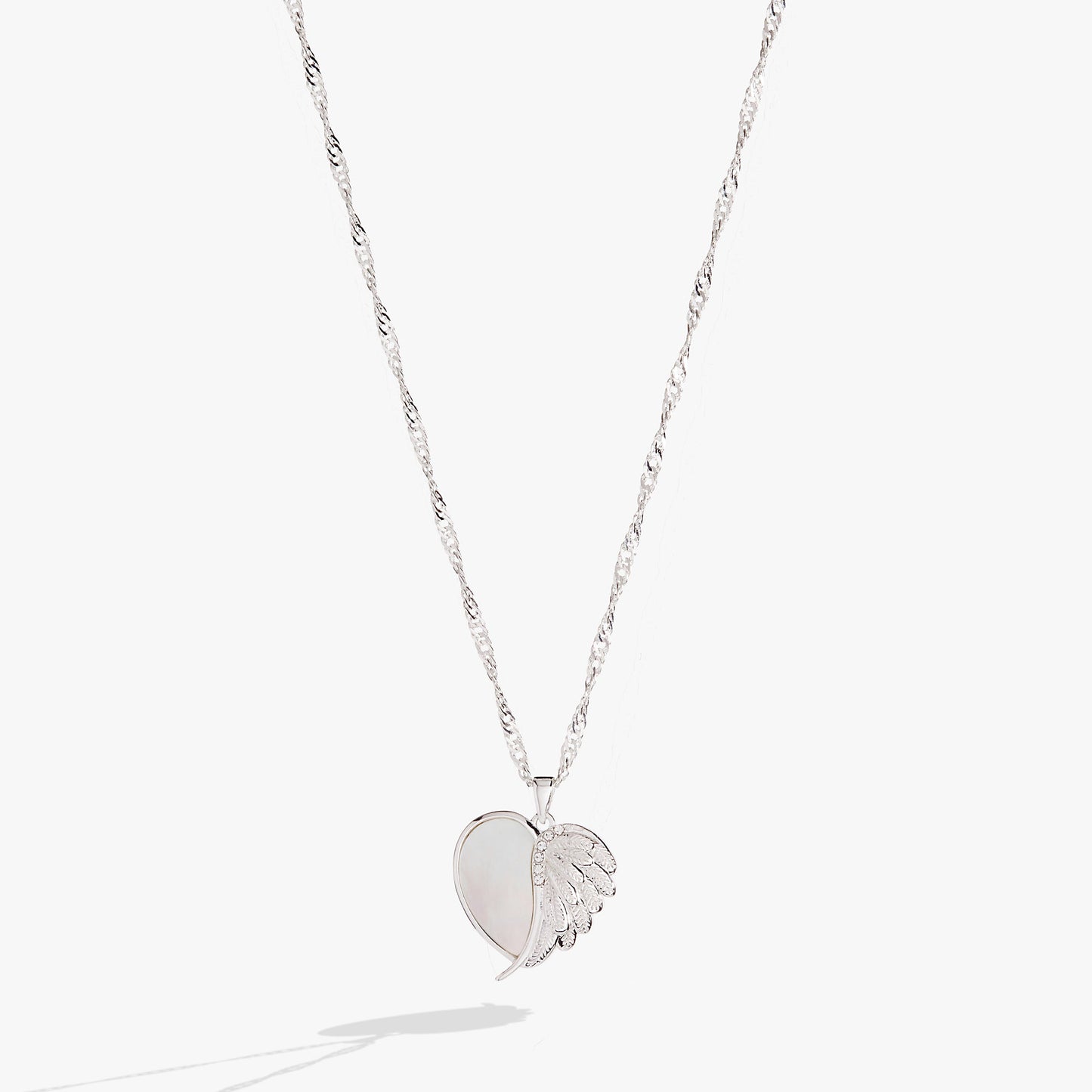 Wings of Protection Charm Necklace