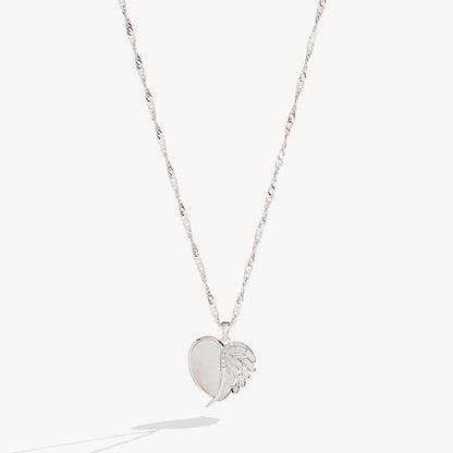 Wings of Protection Charm Necklace