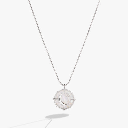 Sagittarius Zodiac Double-Sided Charm Necklace