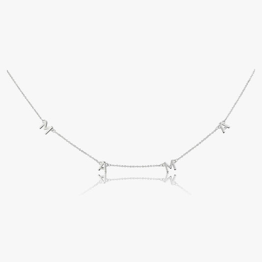 Dear Mama Silver Necklace
