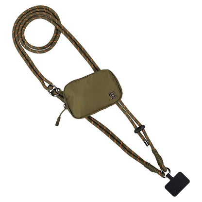 Active Crossbody w/RFID Pouch Twin Rope