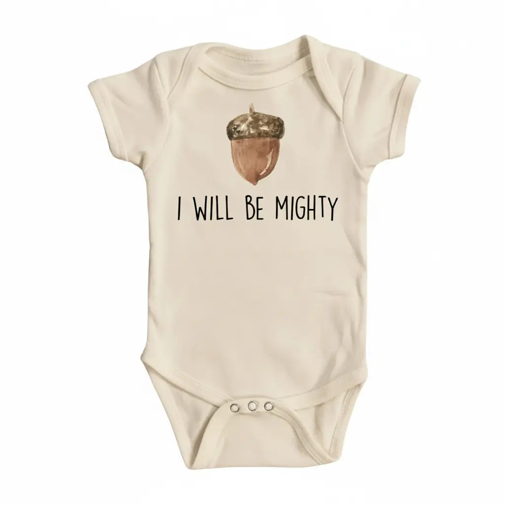 Acorn Oak Tree Newborn Baby Onesie® Bodysuit GS1