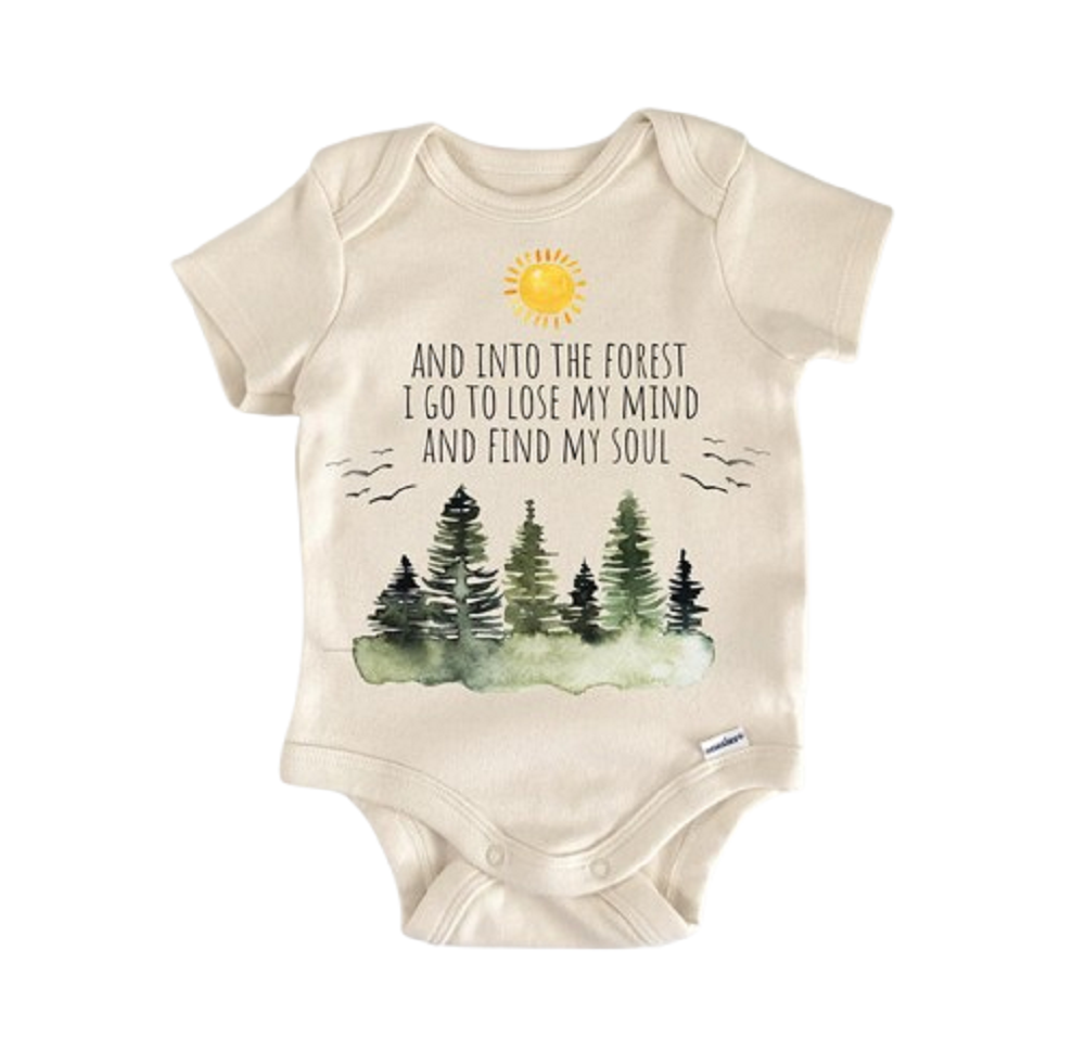 Adventure Hiking Travel Newborn Baby Onesie® Bodysuit