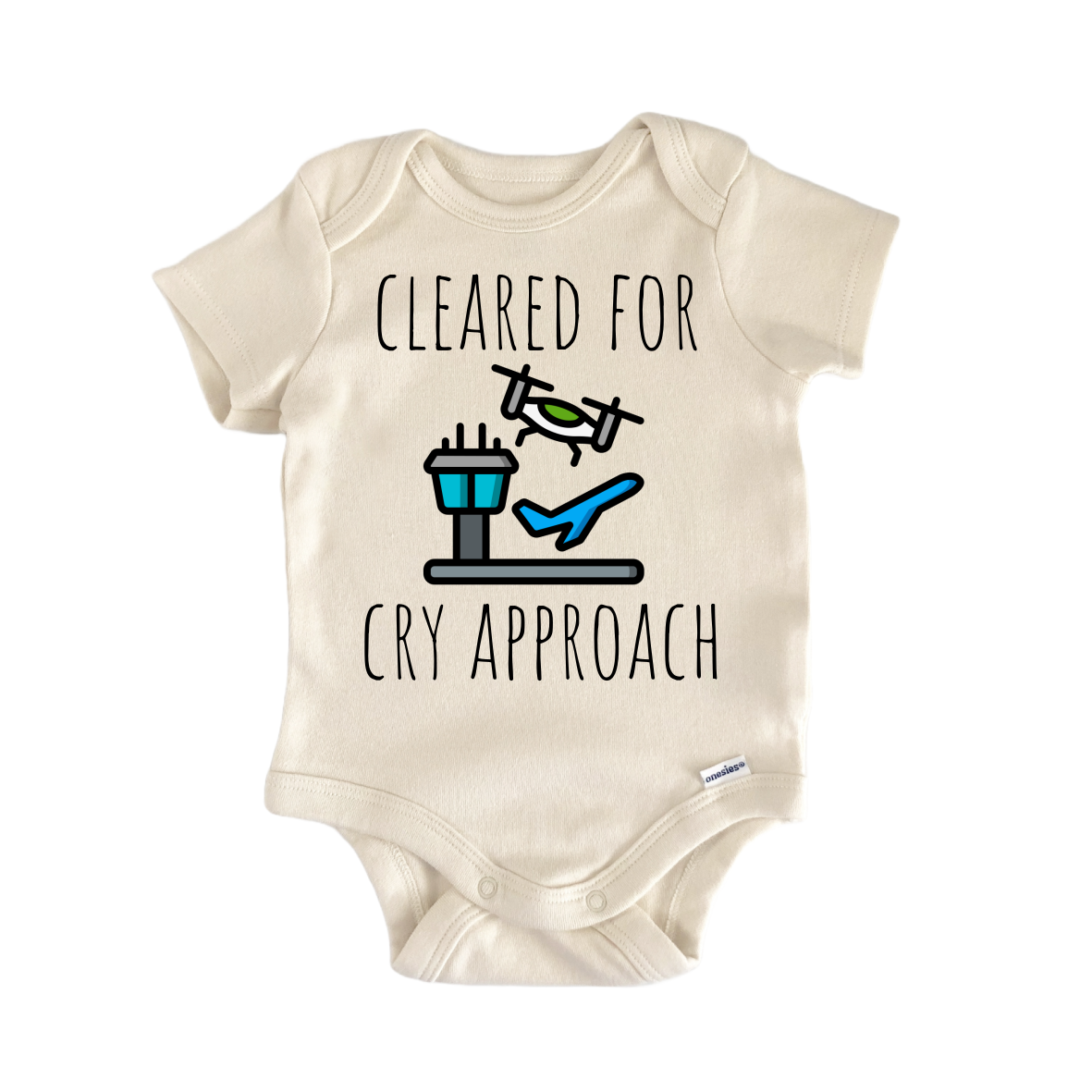 Air Traffic Controller Newborn Baby Onesie® Bodysuit