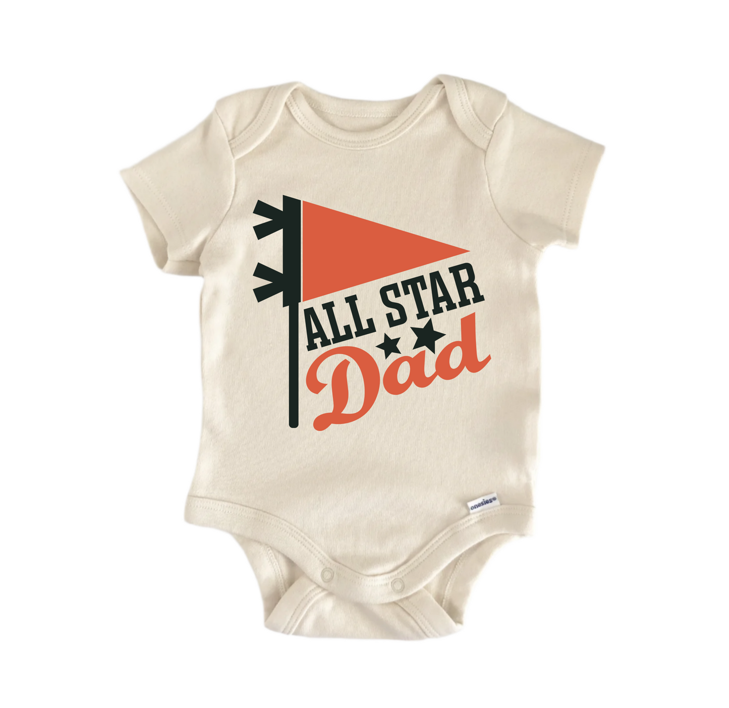 All Star Father's Day Newborn Baby Onesie® Bodysuit