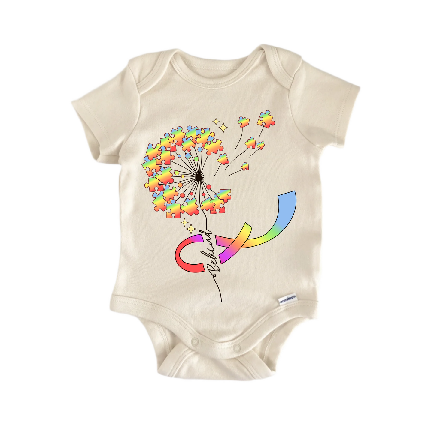 Autism Awareness Bekind Newborn Baby Onesie® Bodysuit