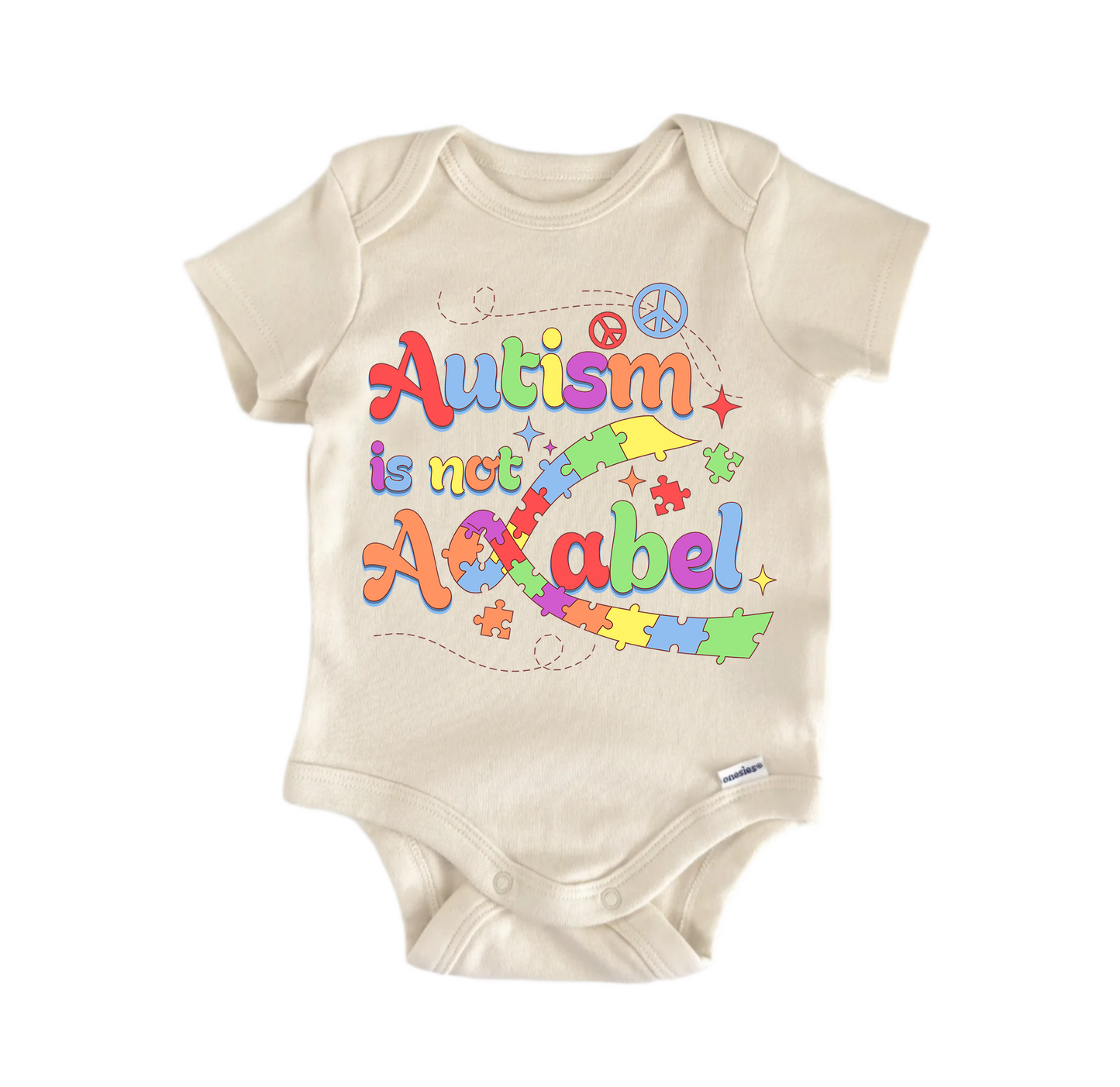Autism Awareness Is Not Newborn Baby Onesie® Bodysuit