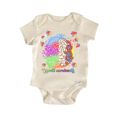 Autism Awareness Newborn Baby Onesie® Bodysuit