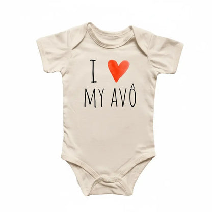 Avô Avo Newborn Baby Onesie® Bodysuit GS1