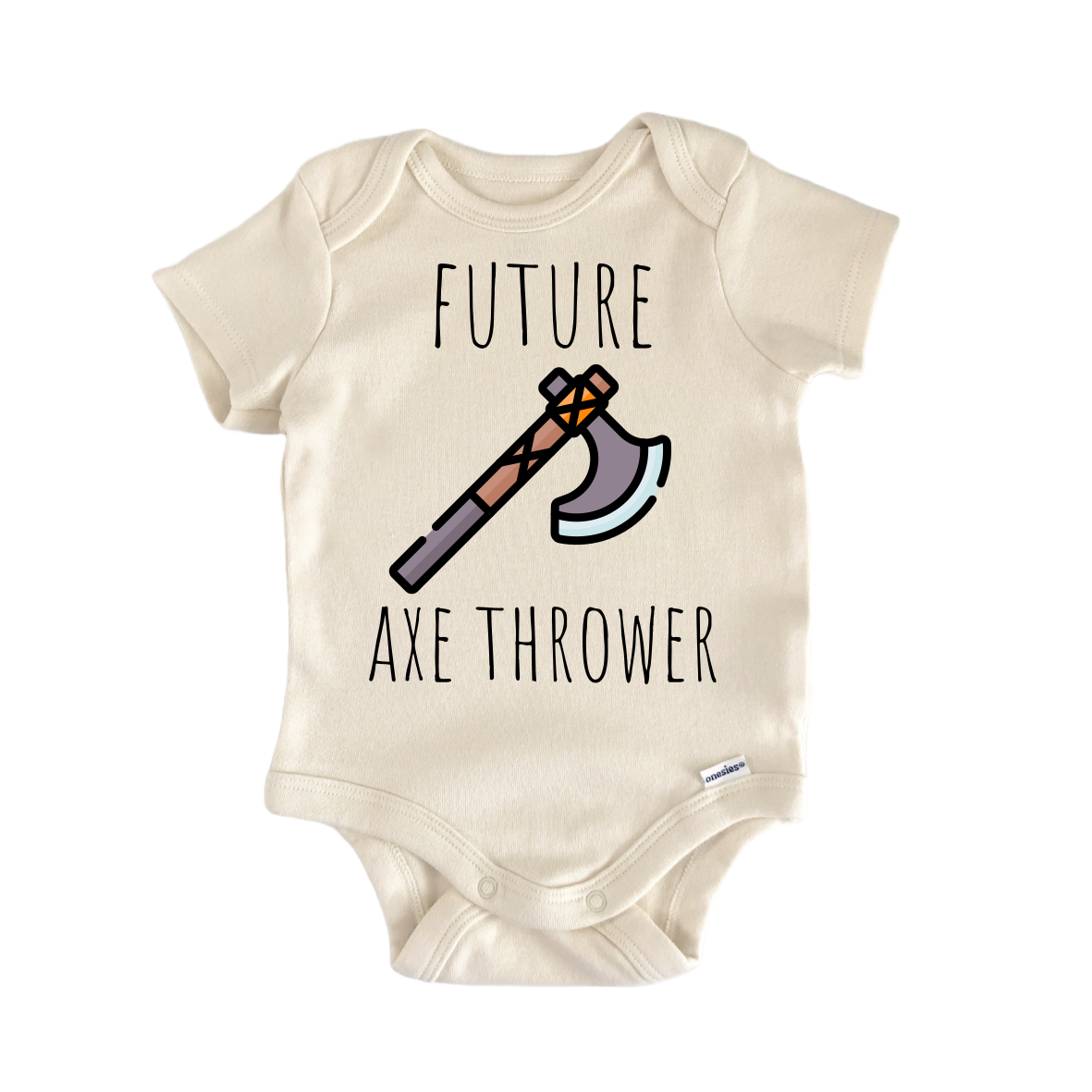 Axe Thower Newborn Baby Onesie® Bodysuit