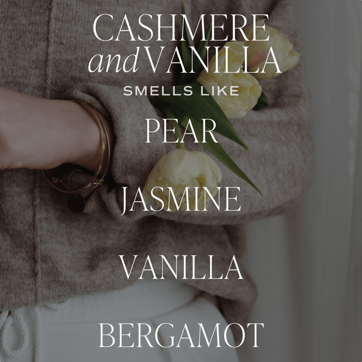Cashmere and Vanilla Tinted Glass Jar Reed Diffuser