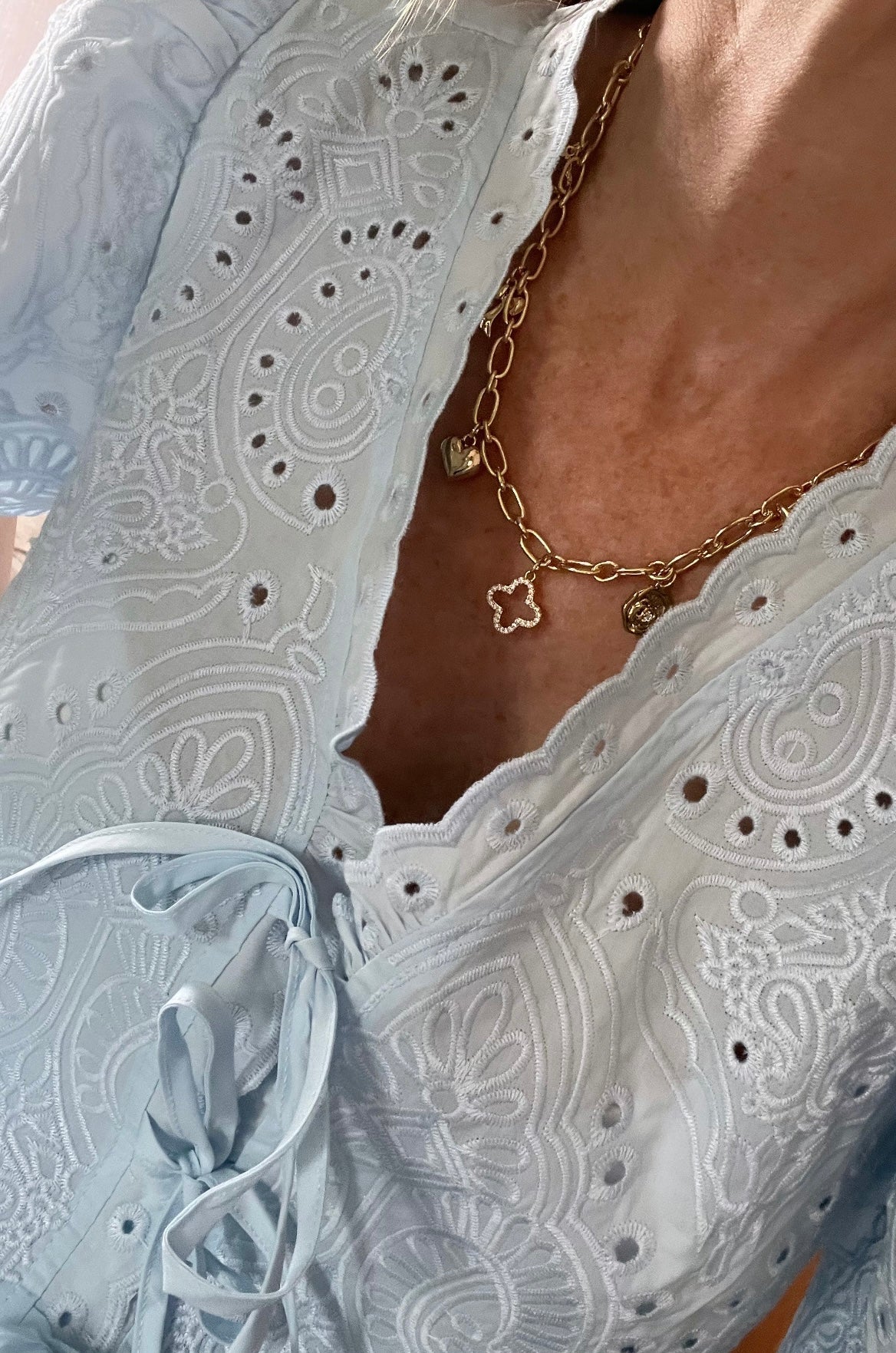 Clover Charm Necklace