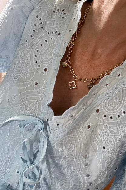 Clover Charm Necklace