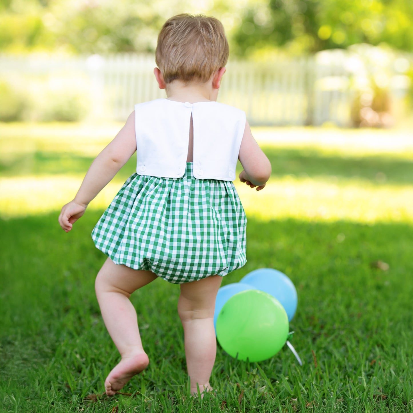 Baby Boy First Birthday Golf Outfit | Hole-In-One Reversible Golf Bubble