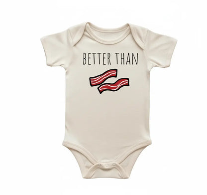 Bacon Newborn Baby Onesie® Bodysuit
