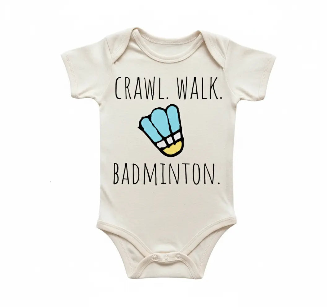 Badminton Newborn Baby Onesie® Bodysuit
