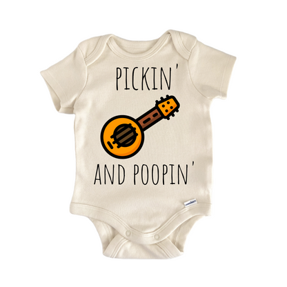 Bajo Guitar Instrument Newborn Baby Onesie® Bodysuit
