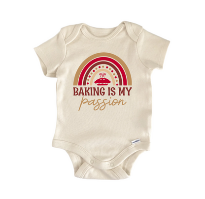 Baking Is My Passion Newborn Baby Onesie® Bodysuit