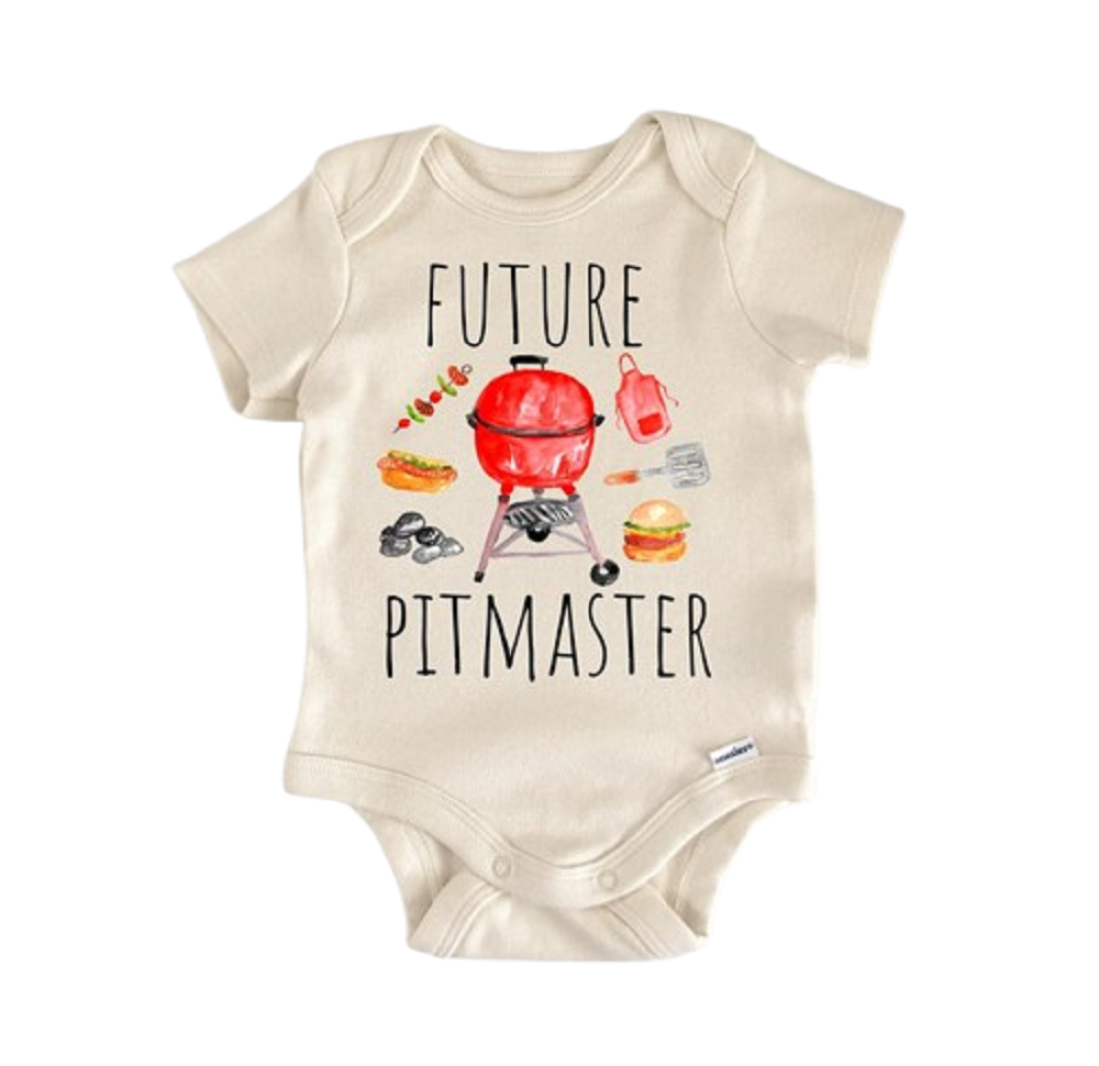 Barbeque Bbq Grill Master Newborn Baby Onesie® Bodysuit