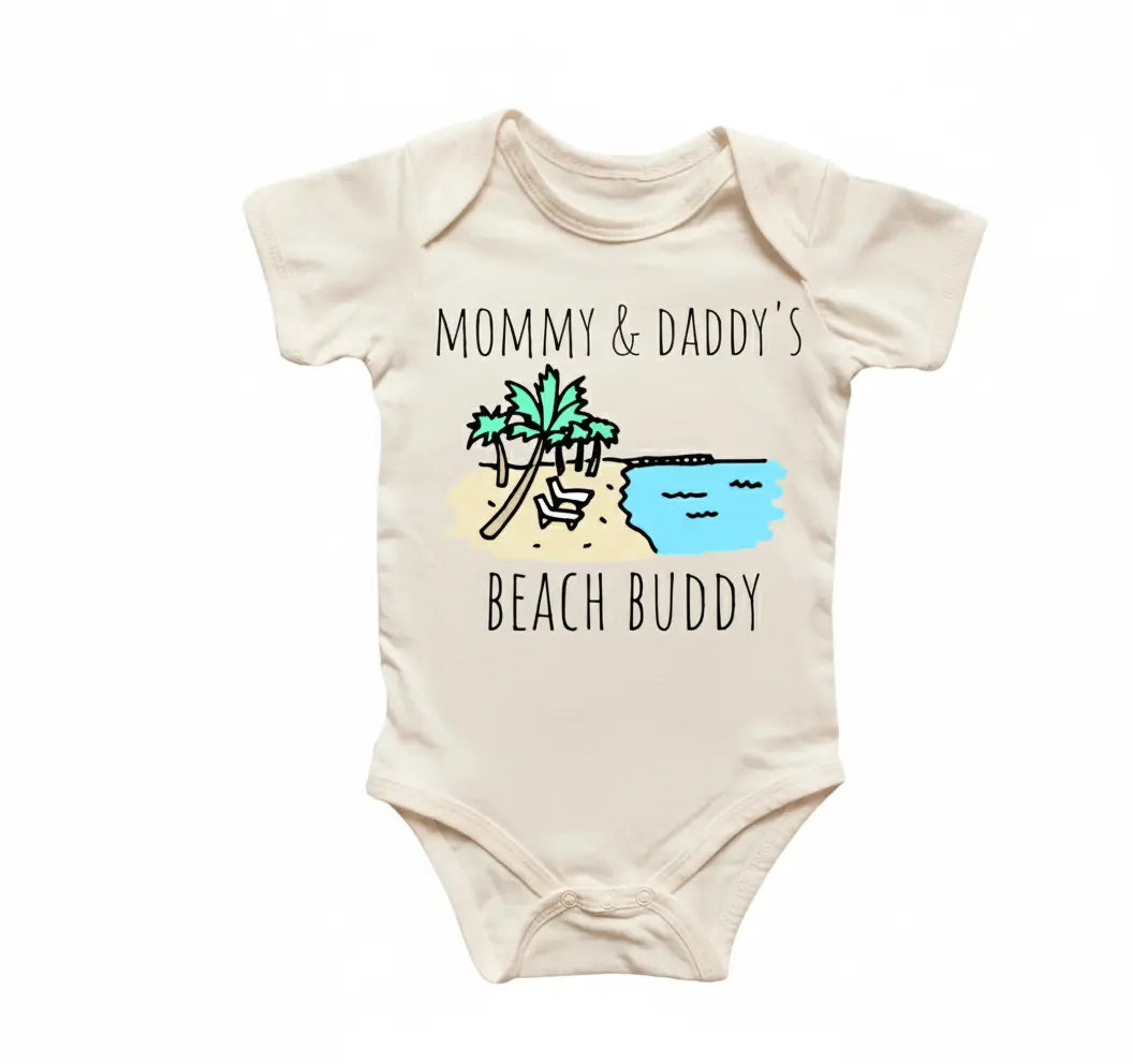 Beach Summer Newborn Baby Onesie® Bodysuit GS1