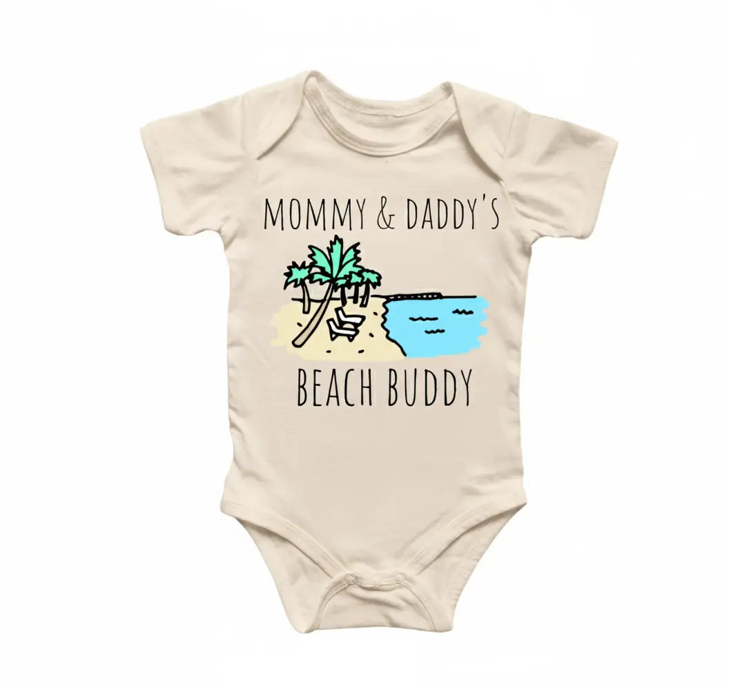Beach Summer Newborn Baby Onesie® Bodysuit
