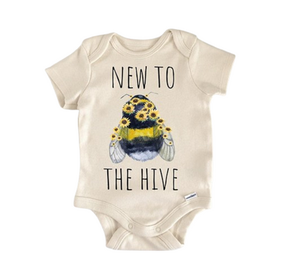 Bee Hive Honey Newborn Baby Onesie® Bodysuit