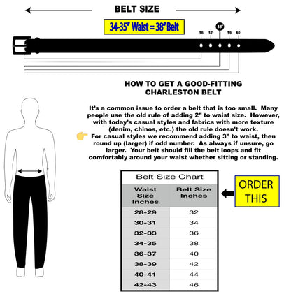 SC State Flag Belt Crescent Moon Palmetto Tree on Navy Blue Cotton Web