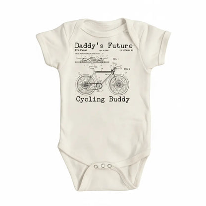 Bicycle Patent Newborn Baby Onesie® Bodysuit