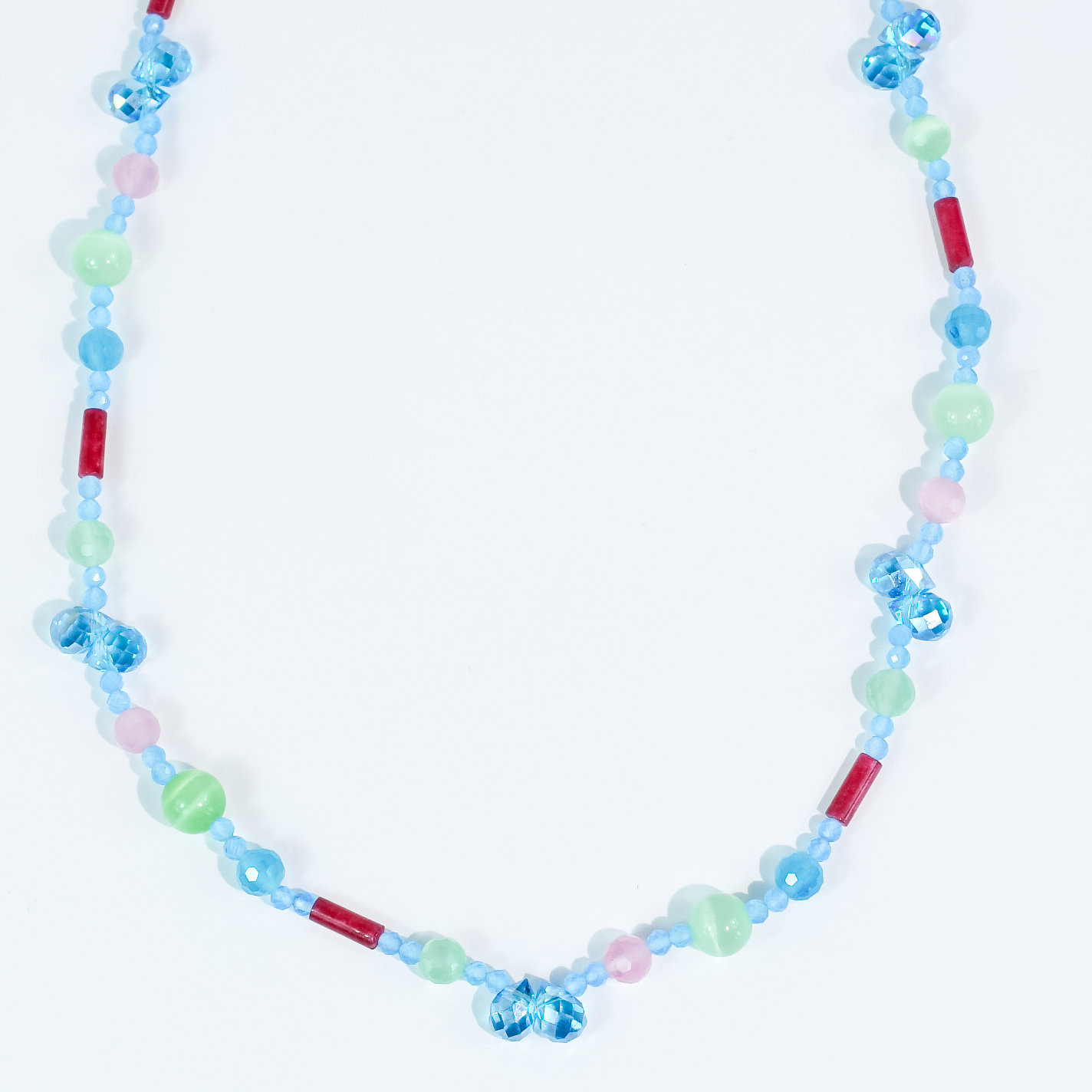 Bits of Happiness Beaded Necklace
