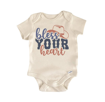 Bless Your Heart Country Newborn Baby Onesie® Bodysuit