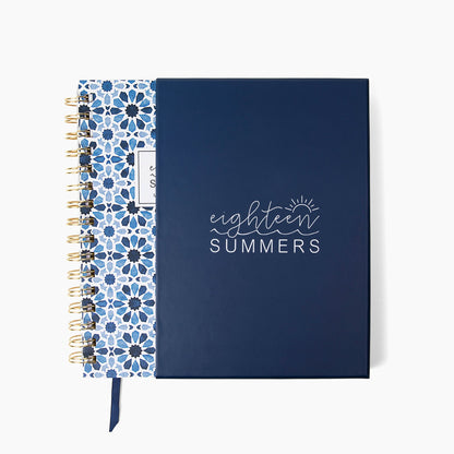 Ocean Blue Tile Moments of Joy Journal