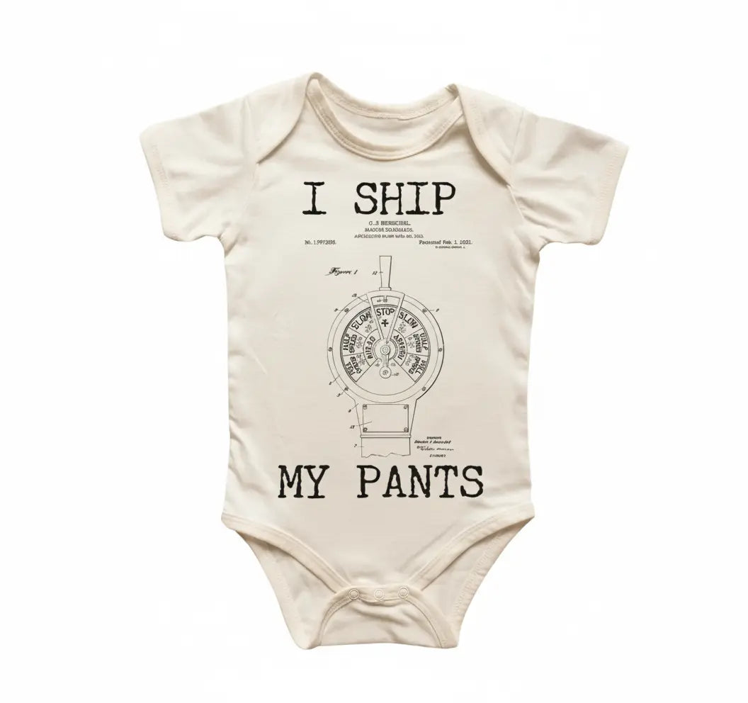 Boat Anchor Nautical Newborn Gift Baby Onesie® Bodysuit