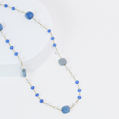 Boho Bliss Dainty Gemstone Necklace