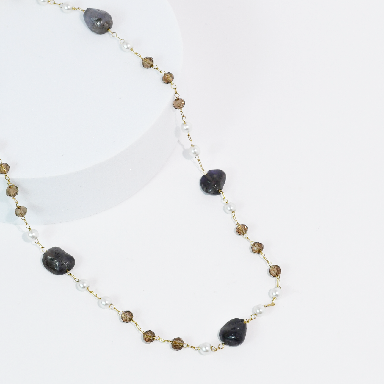 Boho Bliss Dainty Gemstone Necklace