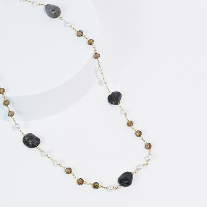 Boho Bliss Dainty Gemstone Necklace