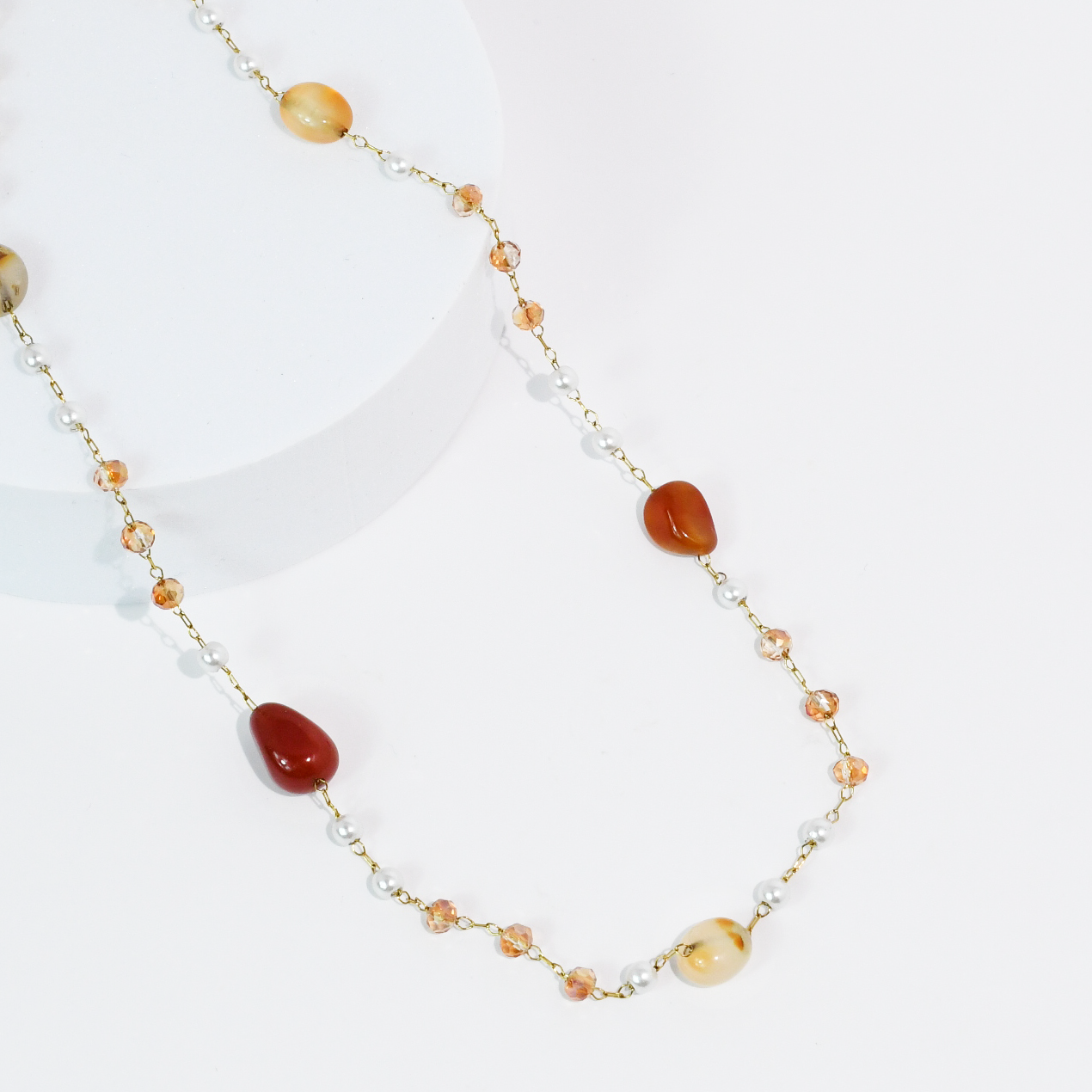 Boho Bliss Dainty Gemstone Necklace
