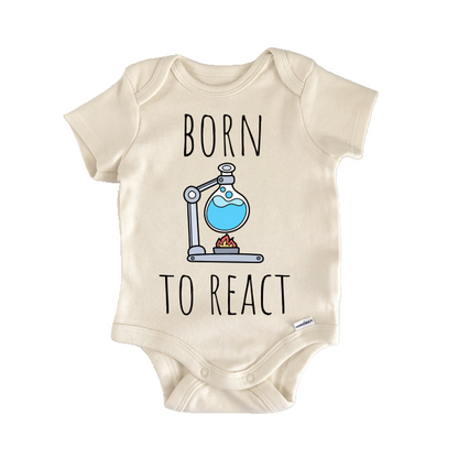Born React Chemistry Newborn Baby Onesie® Bodysuit
