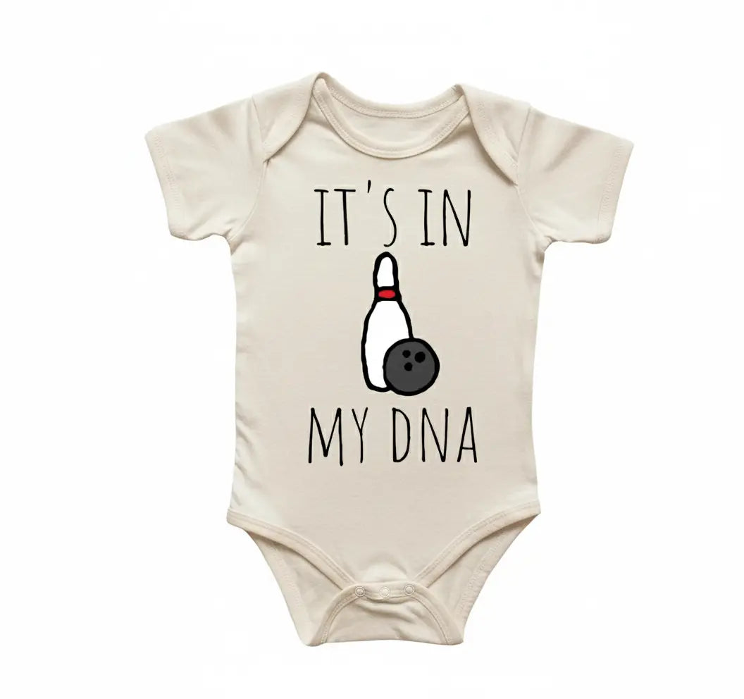 Bowling Doodle Newborn Baby Onesie® Bodysuit