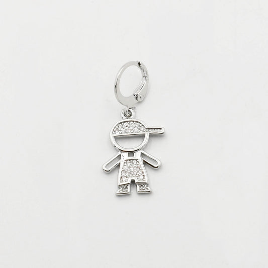 Boy Silver Charm CH-69