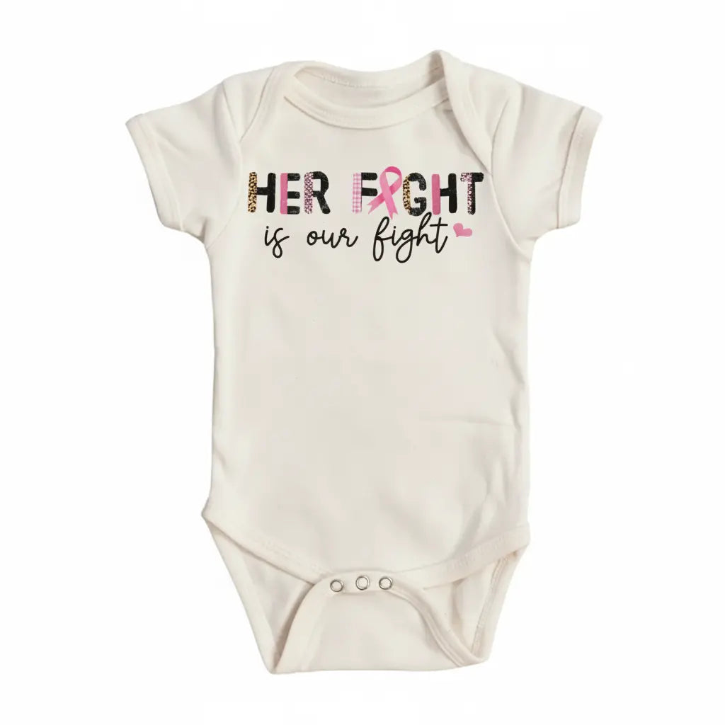 Breast Cancer Awareness Newborn Baby Onesie® Bodysuit