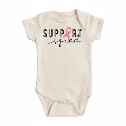 Breast Cancer Squad Newborn Baby Onesie® Bodysuit