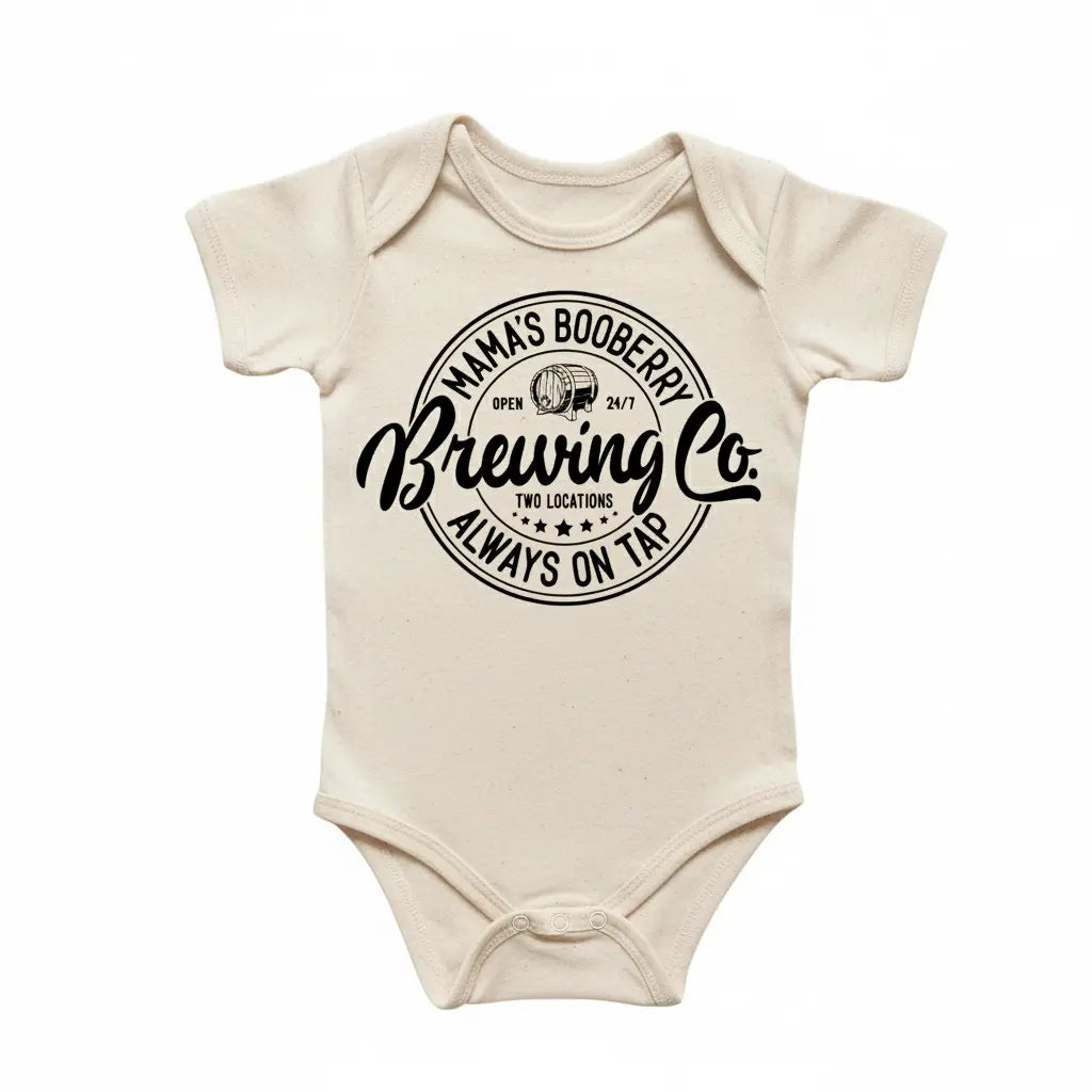 Breastfeeding Boobery Newborn Baby Onesie® Bodysuit