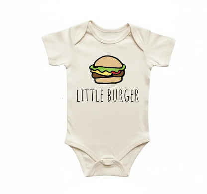 Burger Hamburger Newborn Baby Onesie® Bodysuit GS1