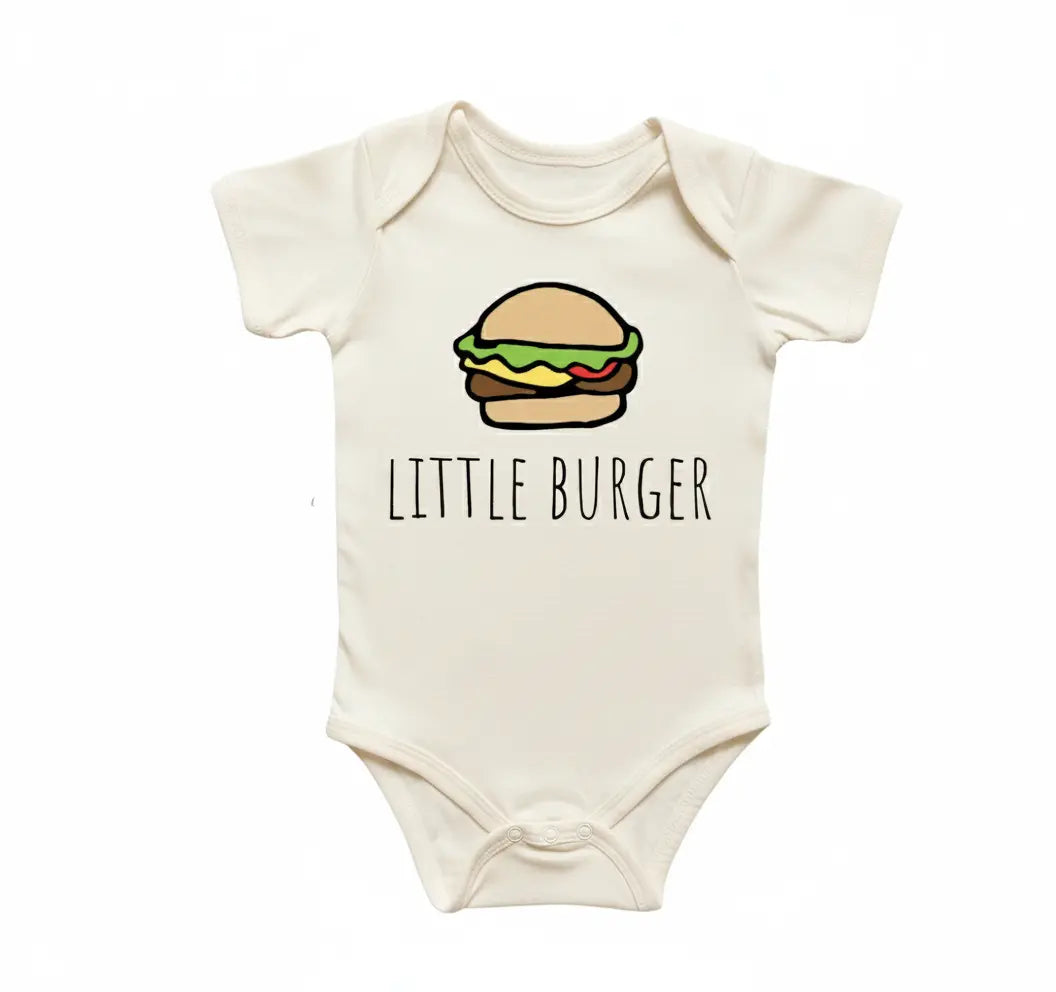 Burger Hamburger Newborn Baby Onesie® Bodysuit