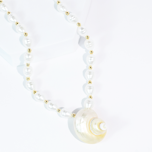 By the Sea Beaded Necklace