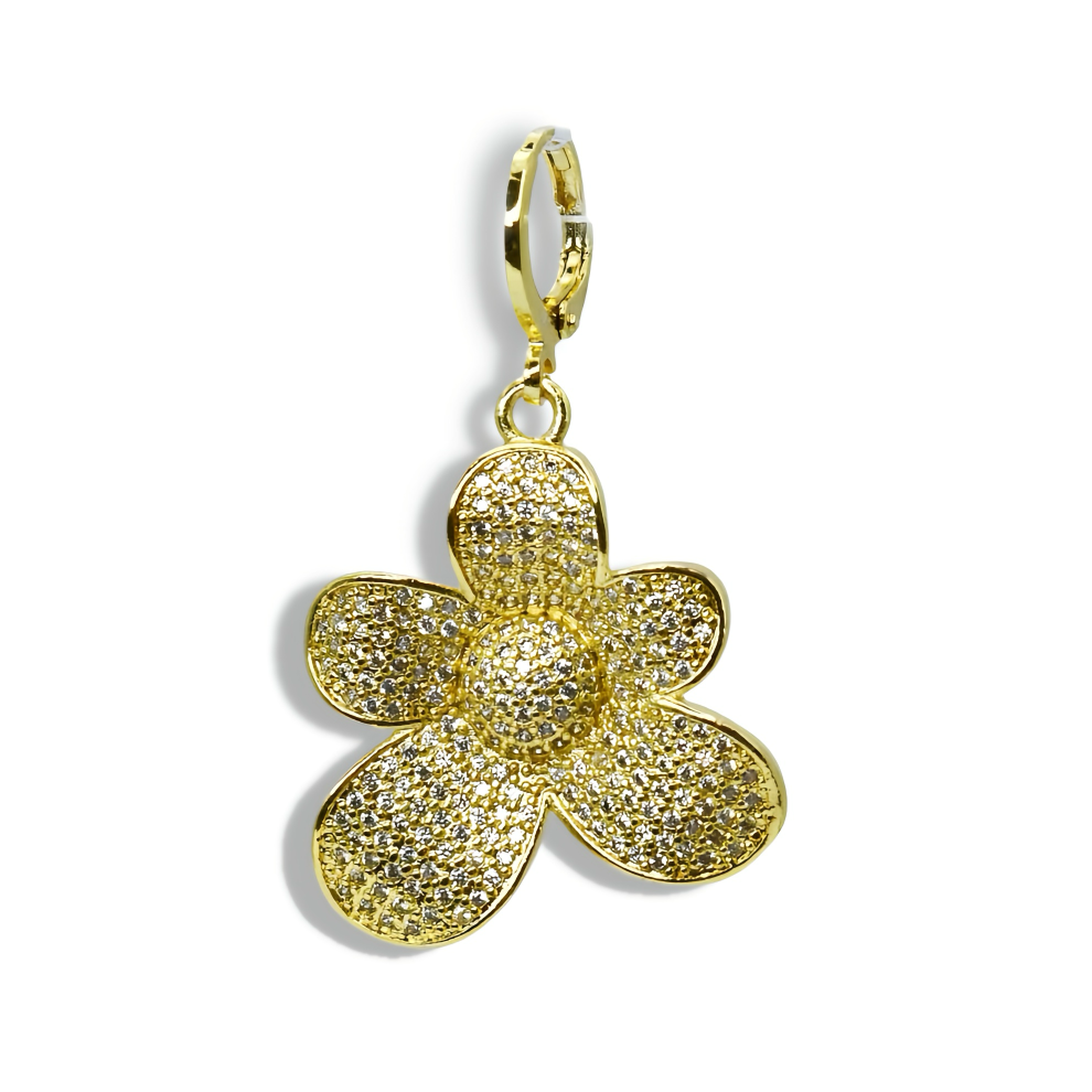 Spring is Here Gold Charm
